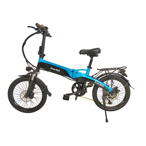 锂电池折叠电动自行车一体轮折叠电动单车定制出口日本电动助力车